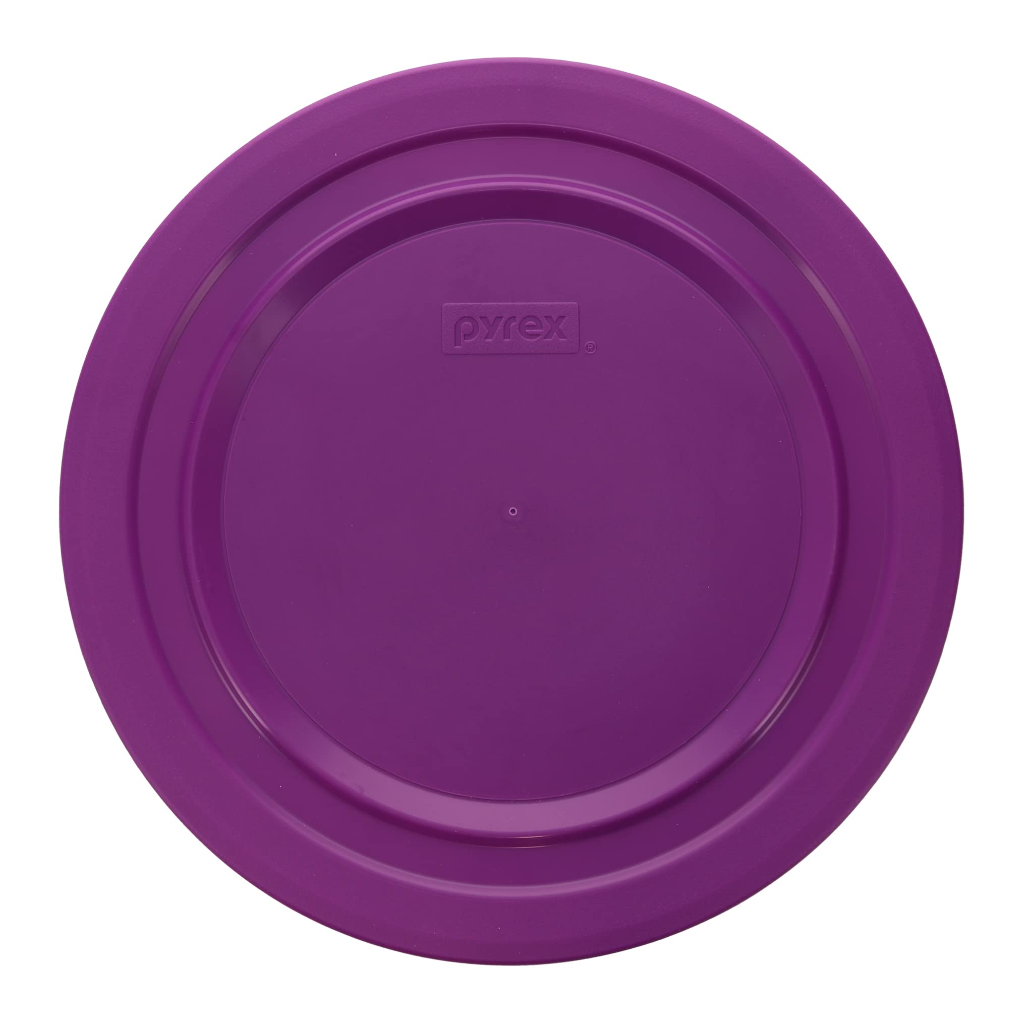Pyrex 7404-Pc 4.5Qt Thistle Purple Plastic Food Storage Replacement Lid, Made In Usa - 2 Pack